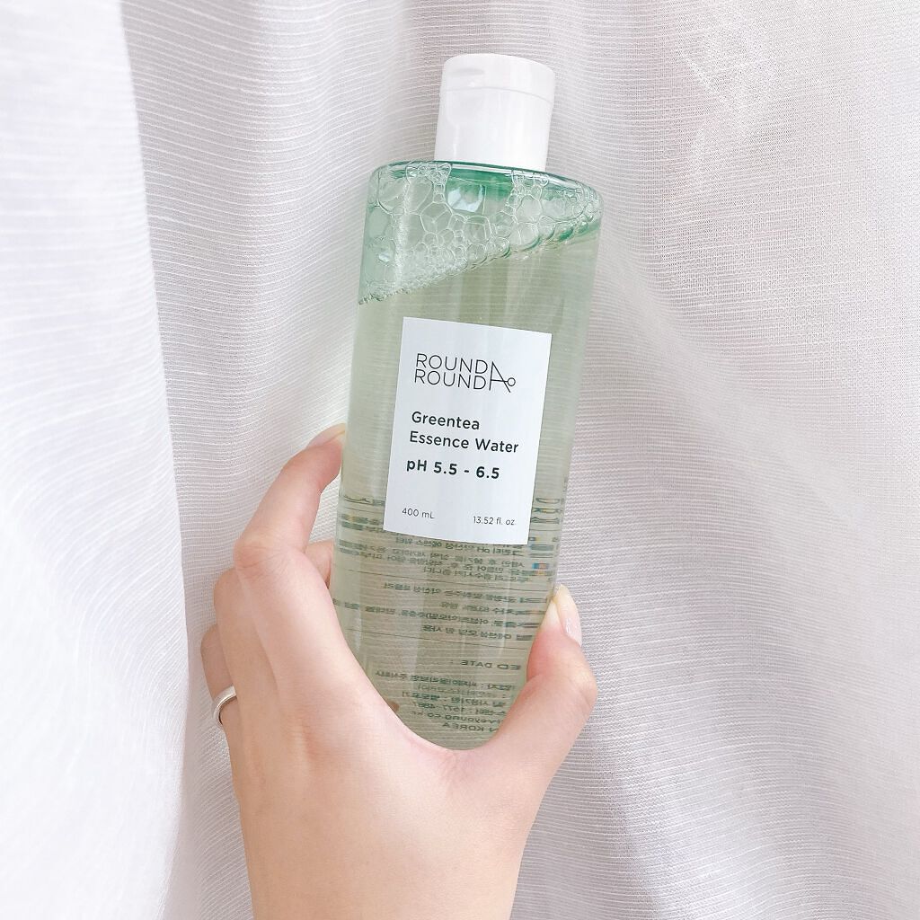 グリーンティー弱酸性エッセンスローション/ラウンドアラウンド/乳液を使ったクチコミ(1枚目)