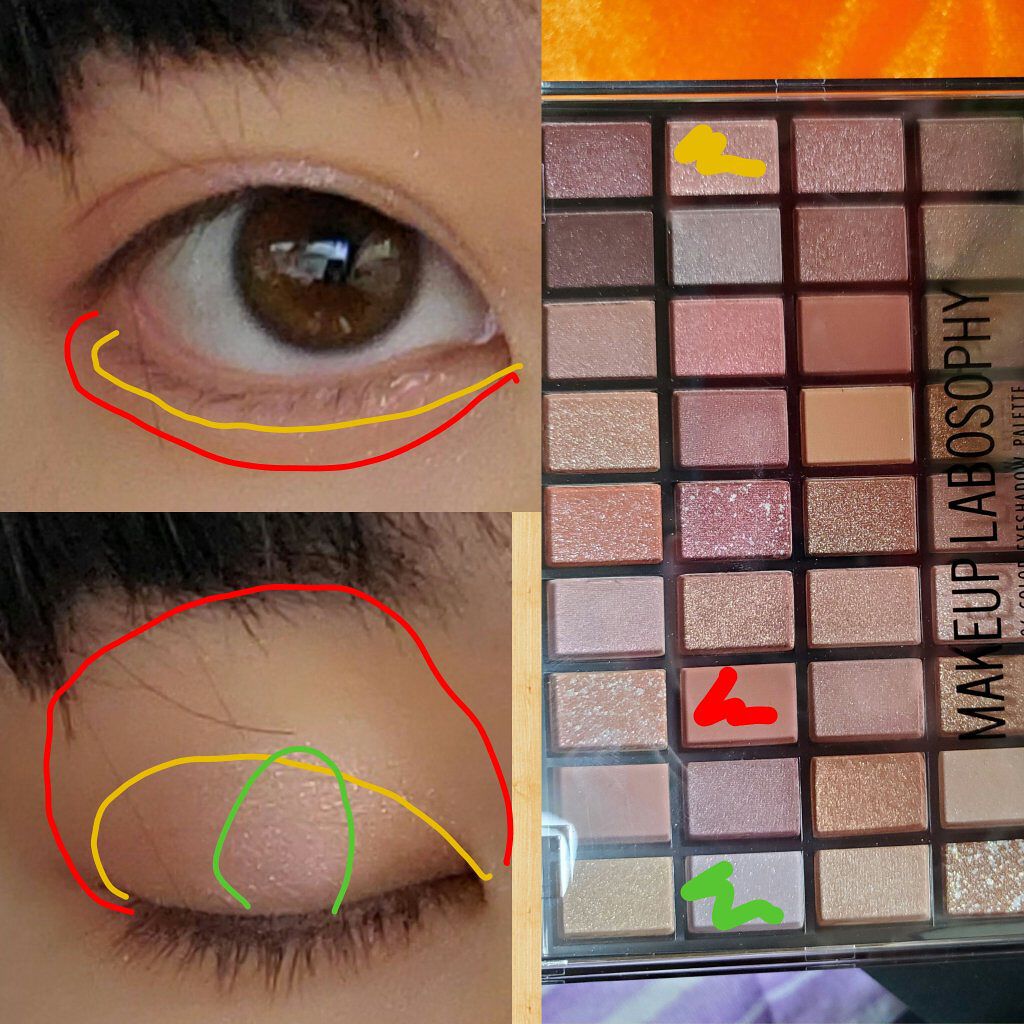 36 カラー アイシャドウ パレット/MAKEUP LABOSOPHY/アイシャドウパレットを使ったクチコミ（2枚目）