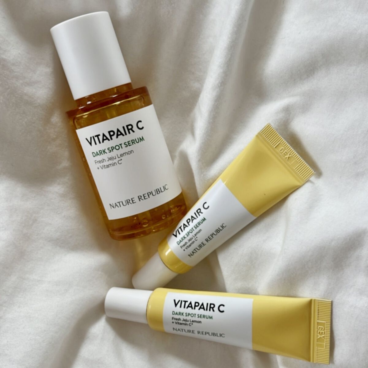 ビタペアC 集中美容液スペシャルセット/ネイチャーリパブリック/美容液を使ったクチコミ（1枚目）