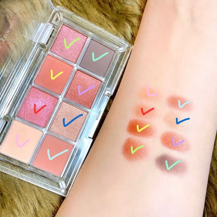 AC 8カラーアイパレット/AC MAKEUP/アイシャドウパレットを使ったクチコミ(3枚目)