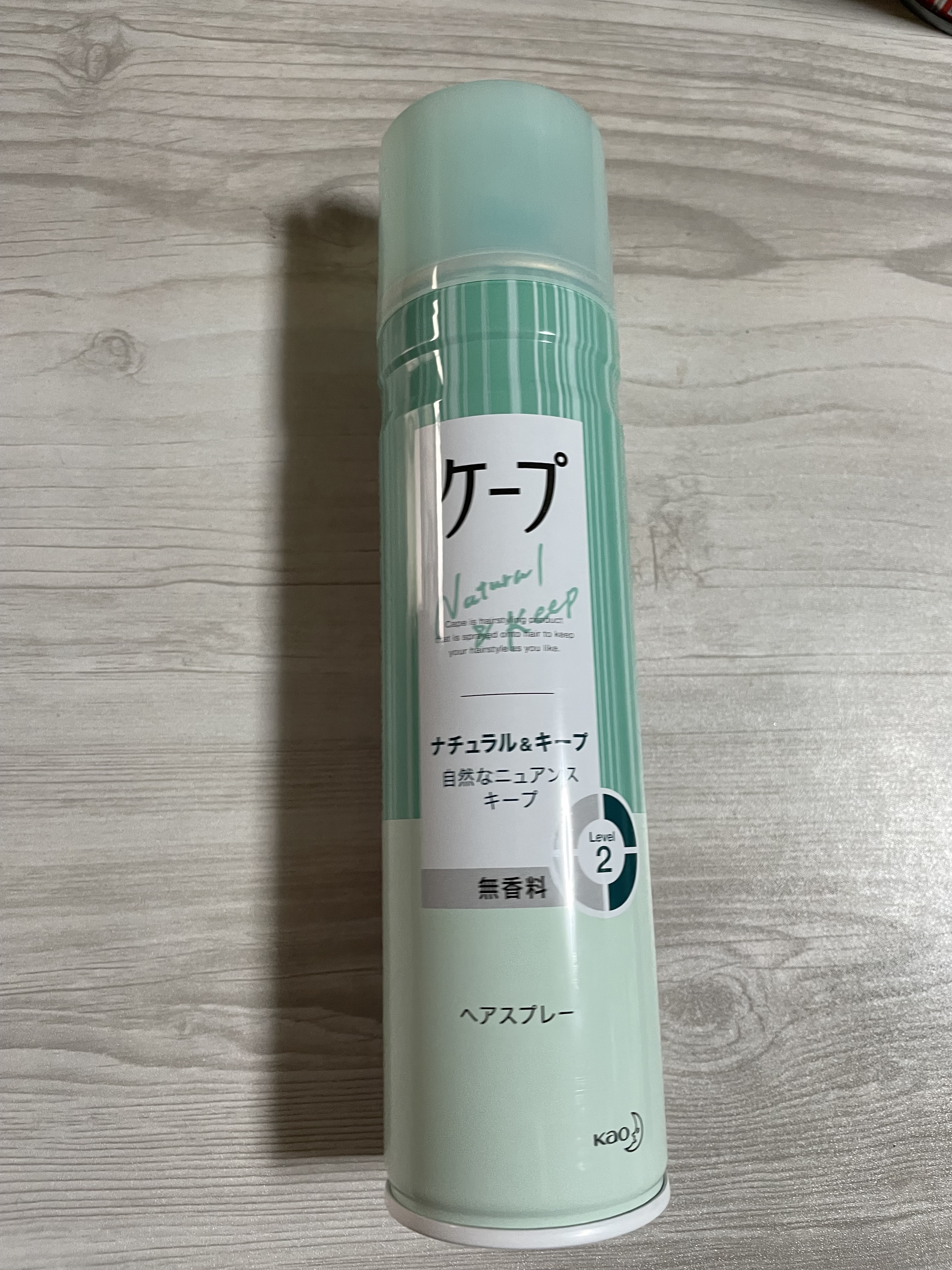 ナチュラル＆キープ 無香料/ケープ/ヘアスプレーを使ったクチコミ（1枚目）