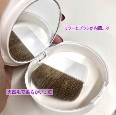 スキンライト プレスト パウダー 104 ラベンダー/REVLON/プレストパウダーを使ったクチコミ（2枚目）