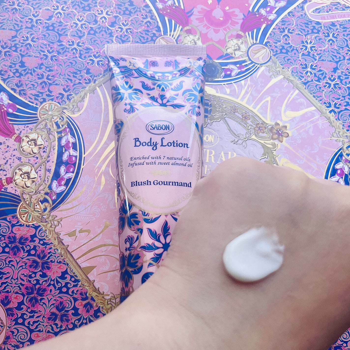 ボディローション ブラッシュ・グルマン /SABON/ボディローションを使ったクチコミ(2枚目)