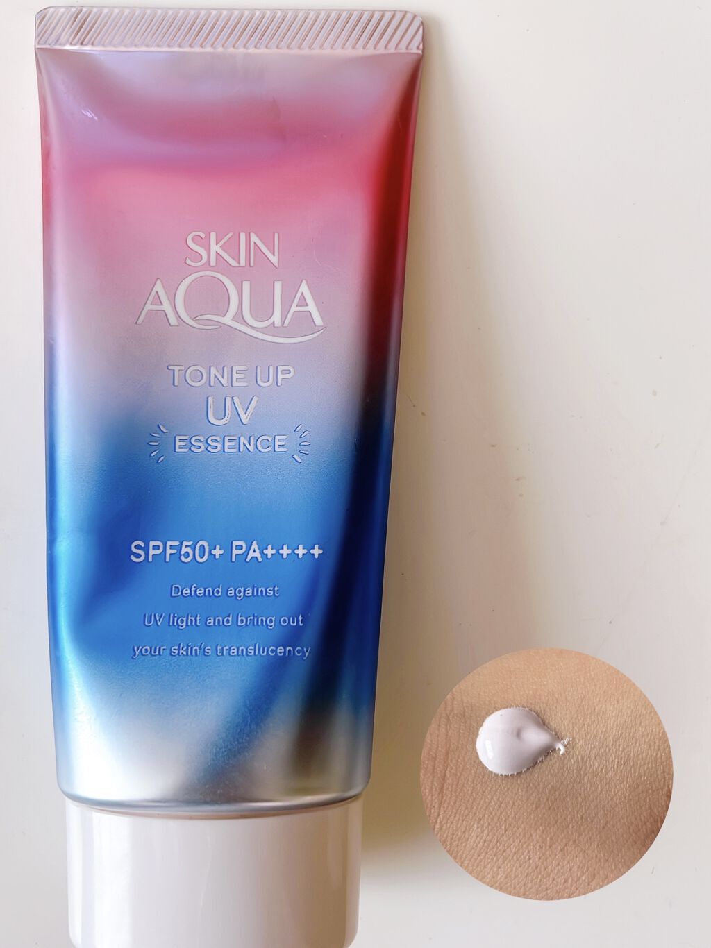 スキンアクア トーンアップUVエッセンス/スキンアクア/日焼け止めクリームを使ったクチコミ（1枚目）