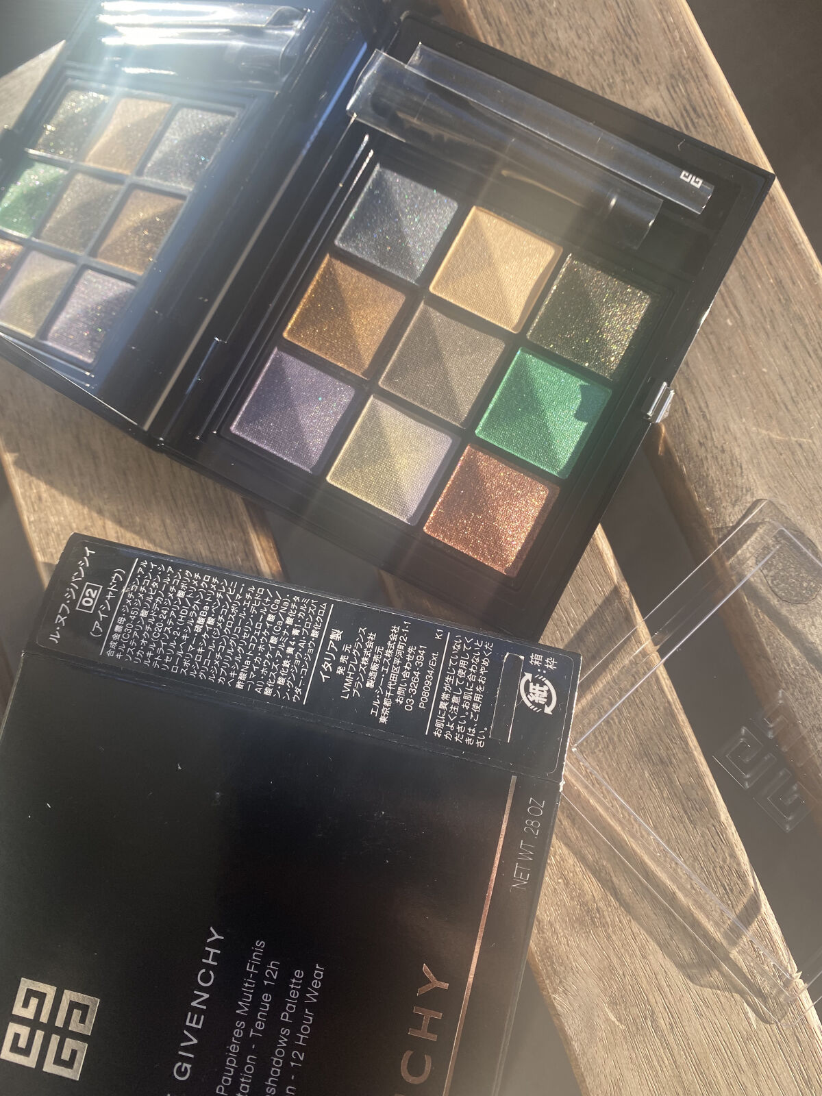 ル・ヌフ・ジバンシイ No.02/GIVENCHY/アイシャドウパレットを使ったクチコミ（1枚目）