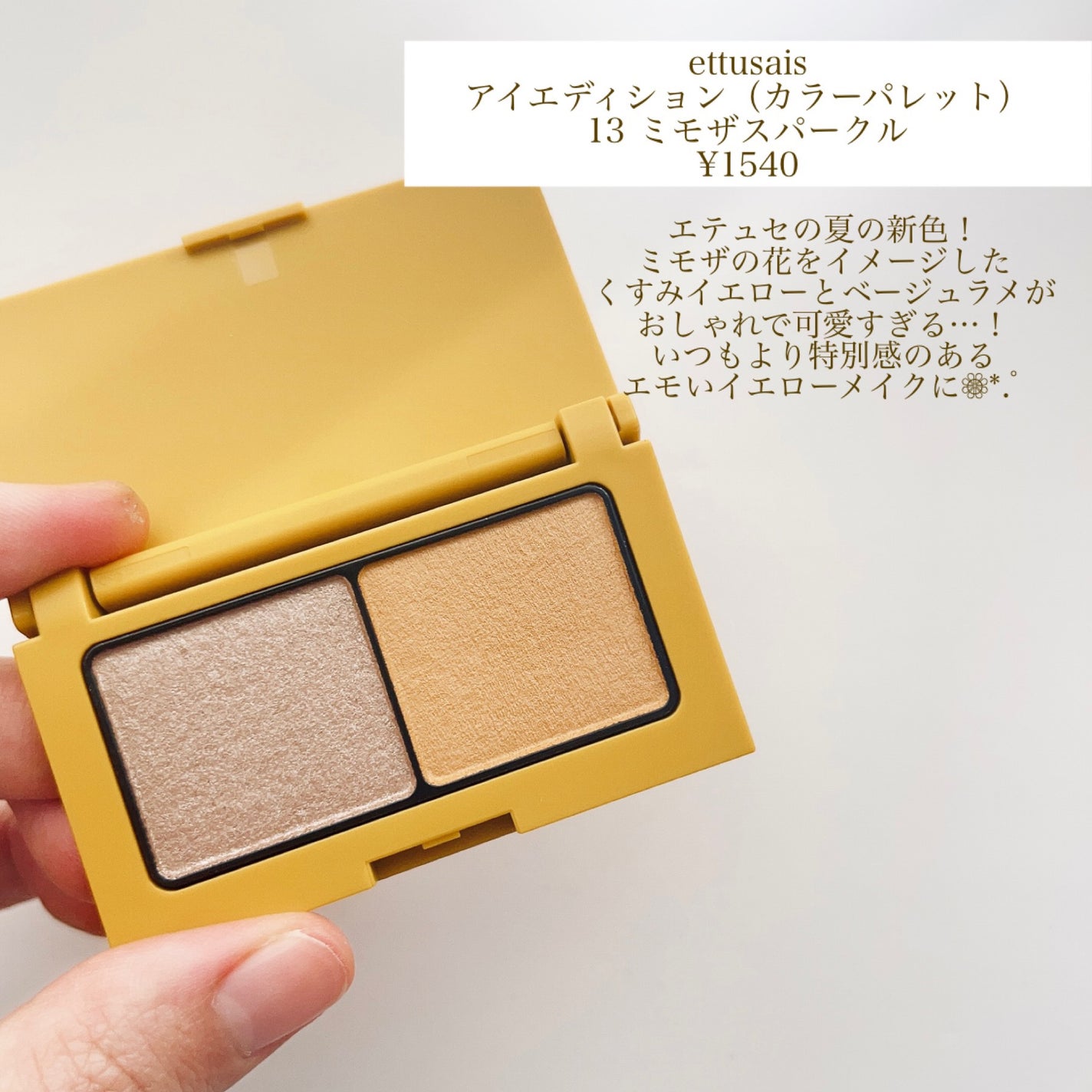 エテュセ アイエディション(カラーパレット)/ettusais/アイシャドウパレットを使ったクチコミ(2枚目)