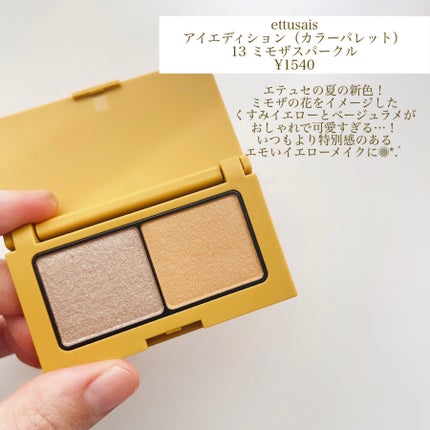 エテュセ アイエディション(カラーパレット)/ettusais/アイシャドウパレットを使ったクチコミ(2枚目)