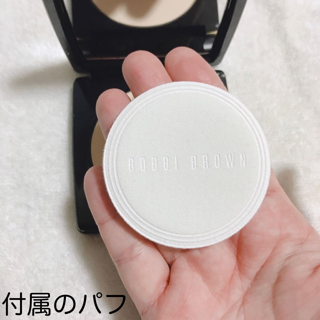 シアーフィニッシュ プレストパウダー 01 ペールイエロー/BOBBI BROWN/プレストパウダーを使ったクチコミ（3枚目）