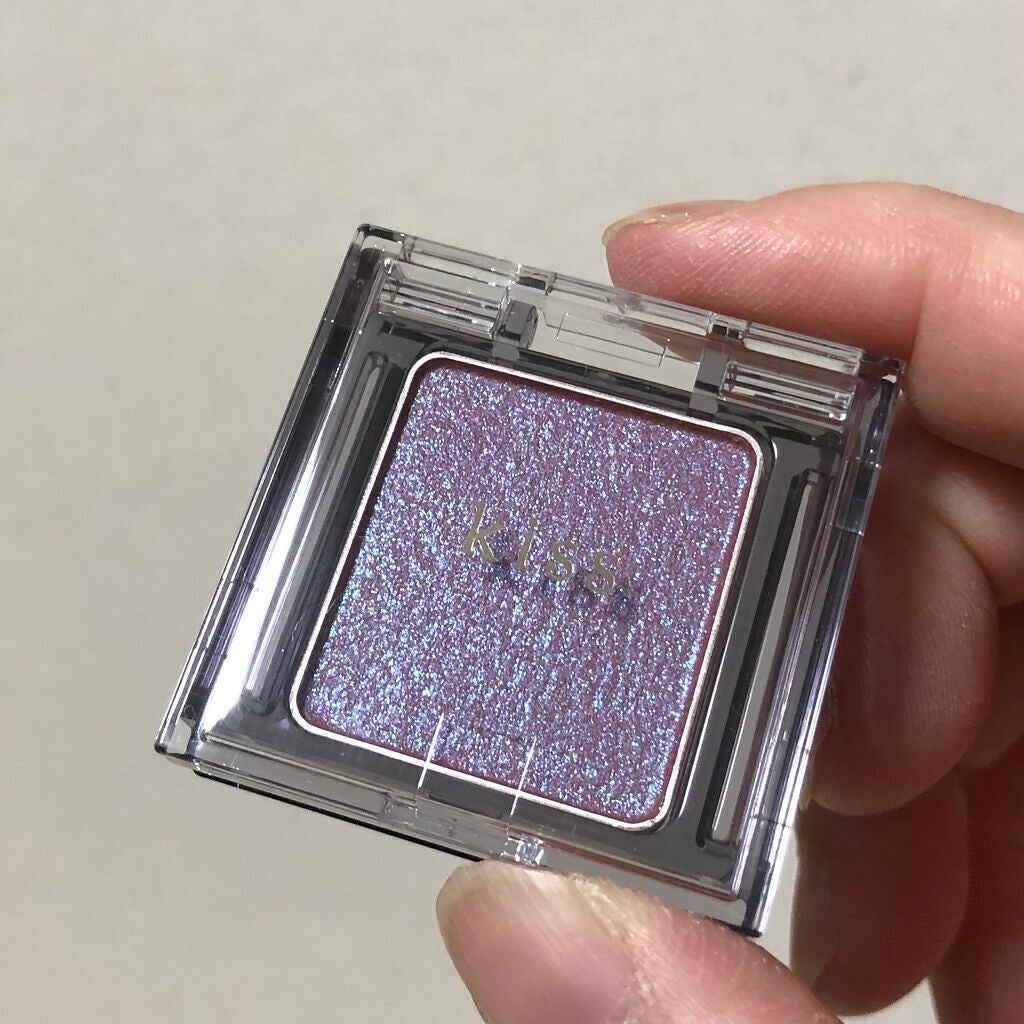 シアー グリッターアイズ/KiSS/単色アイシャドウを使ったクチコミ(1枚目)
