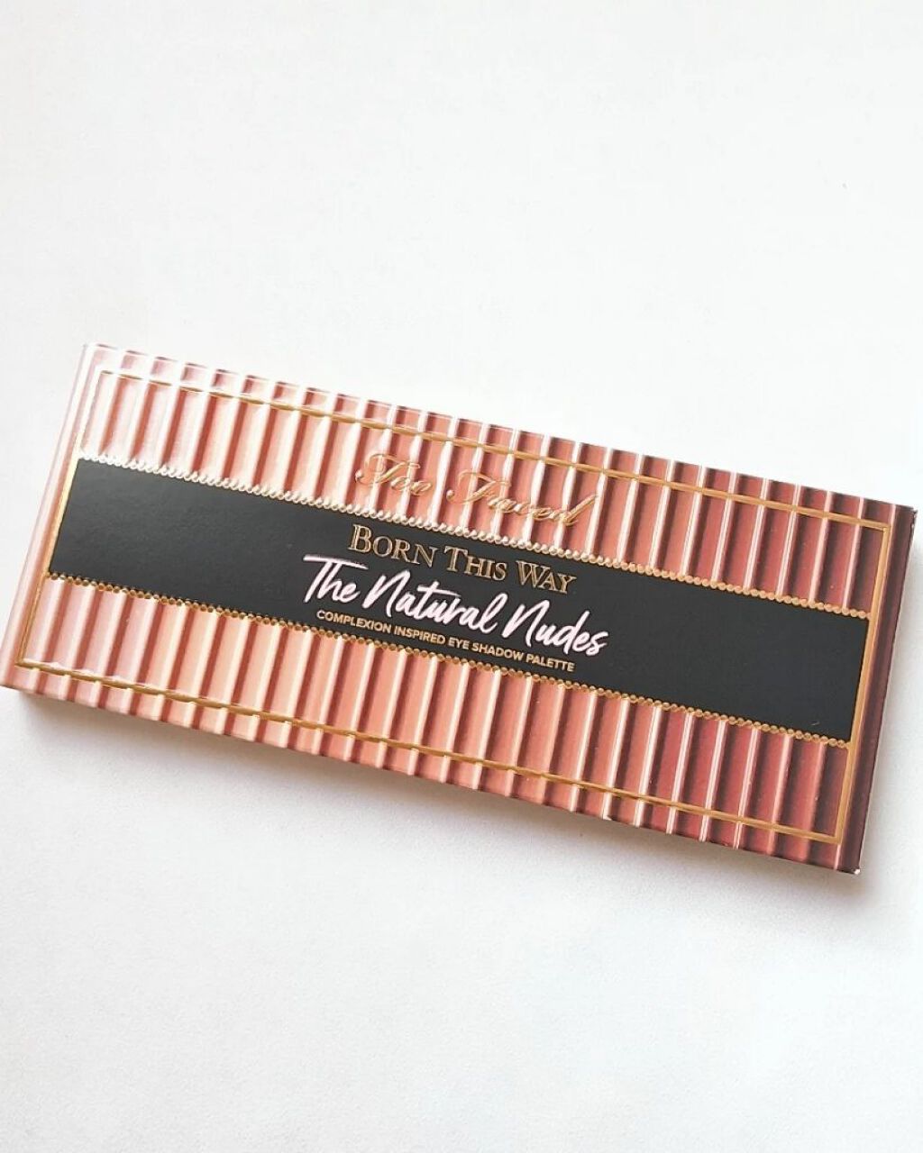 ボーン ディス ウェイ ザ ナチュラル ヌード アイシャドウ パレット/Too Faced/アイシャドウパレットを使ったクチコミ(6枚目)