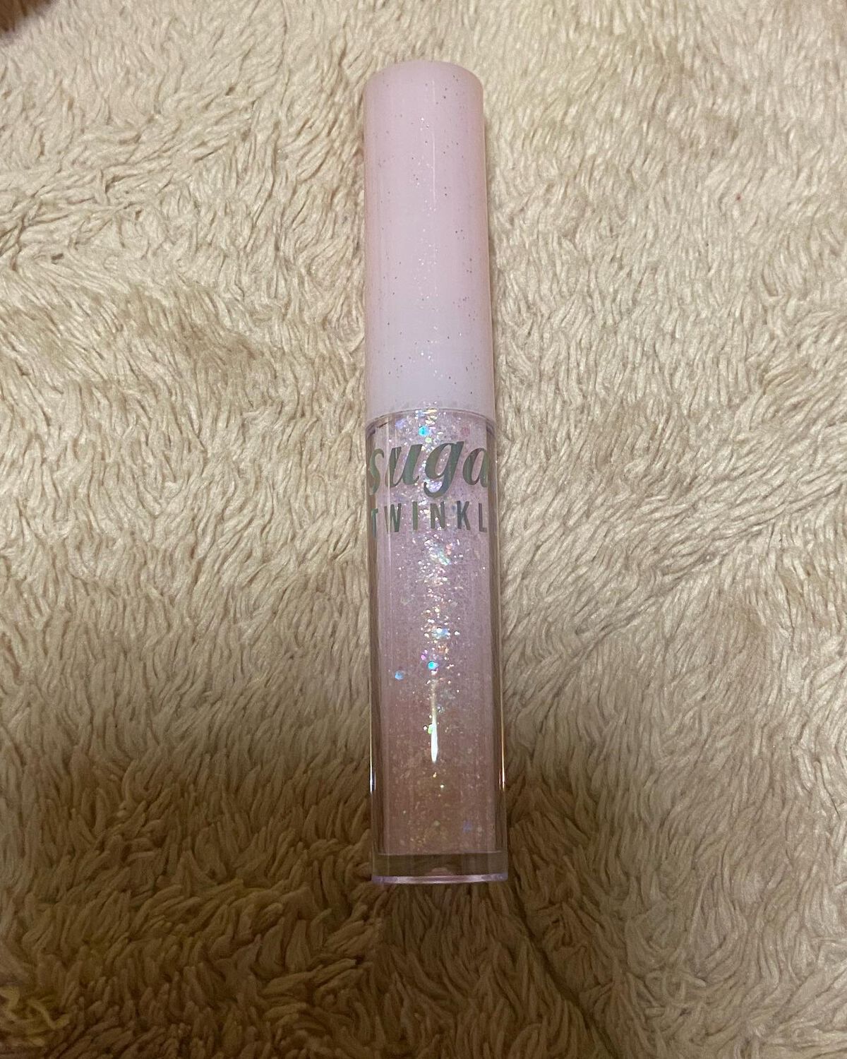 シュガー トゥインクル リキッド グリッター/PERIPERA/グリッターを使ったクチコミ（2枚目）