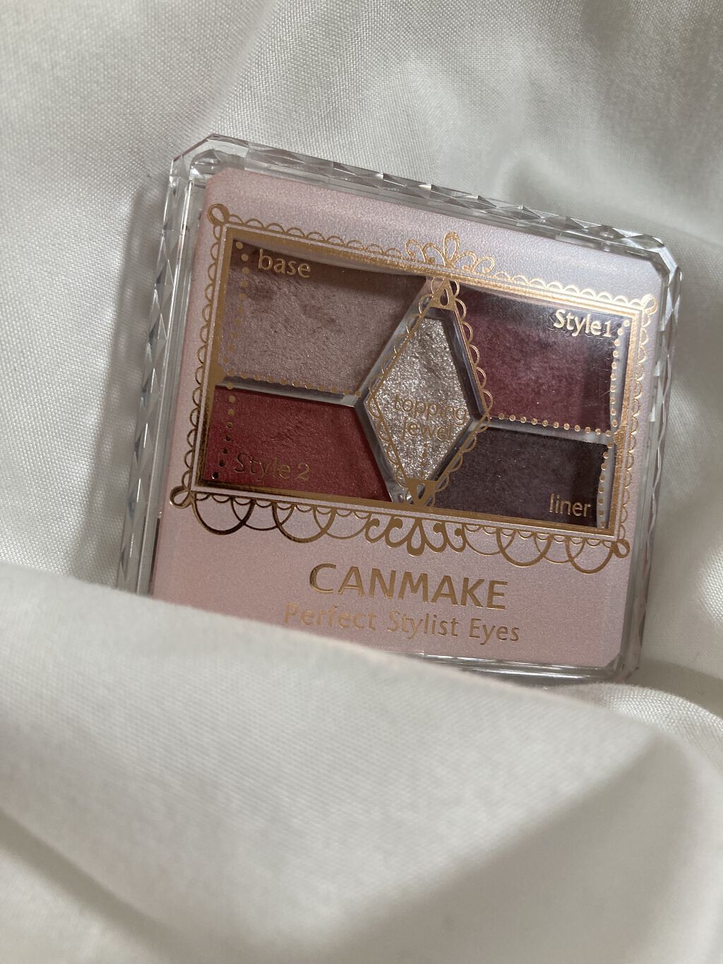 【旧品】パーフェクトスタイリストアイズ/キャンメイク/アイシャドウパレットを使ったクチコミ（1枚目）