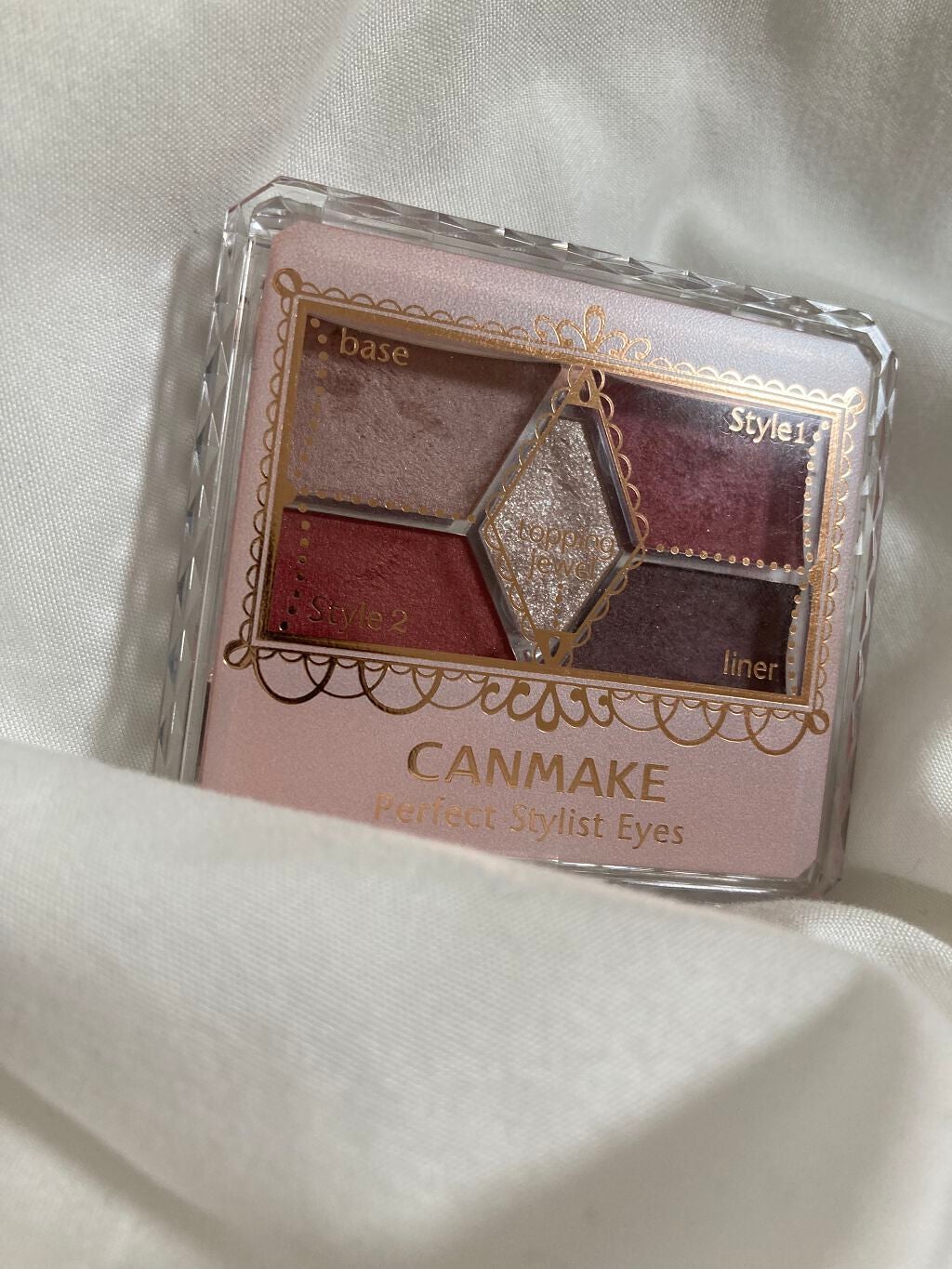 【旧品】パーフェクトスタイリストアイズ/キャンメイク/アイシャドウパレットを使ったクチコミ(1枚目)
