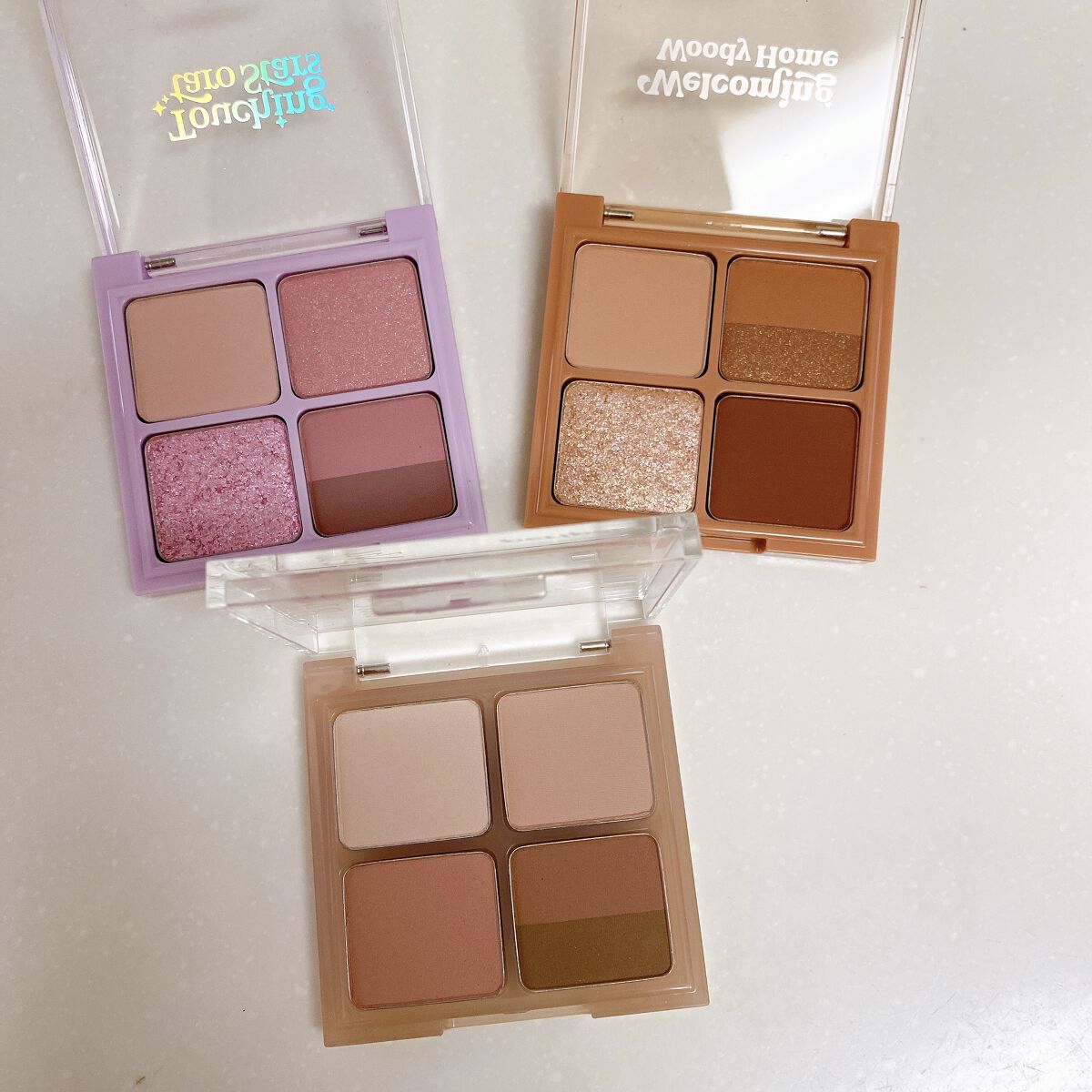 ペリペラ インク ポケット シャドウ パレット 05 TOUCHING TARO STARS/PERIPERA/アイシャドウパレットを使ったクチコミ（2枚目）