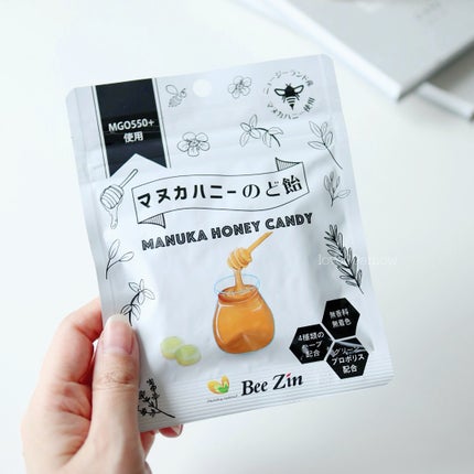 マヌカハニーのど飴/Bee Zin/食品を使ったクチコミ(3枚目)