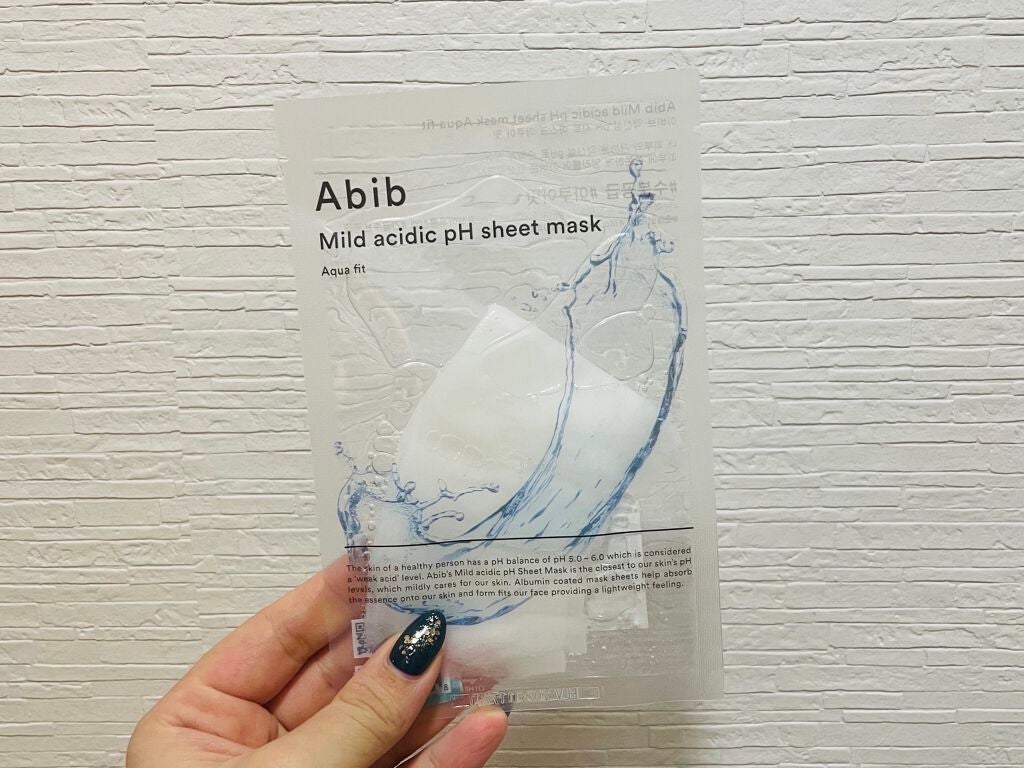 弱酸性pHシートマスク アクアフィット/Abib /シートマスク・パックを使ったクチコミ(1枚目)