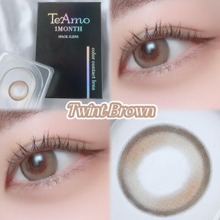 TeAmoカラコン/TeAmo/カラーコンタクトレンズを使ったクチコミ(2枚目)