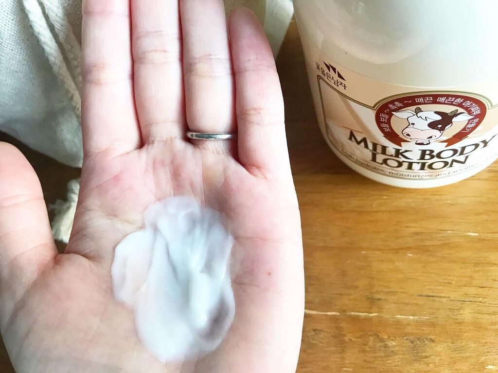 ミルクボディローション/花を持った男子/レッグ・フットケアを使ったクチコミ（2枚目）