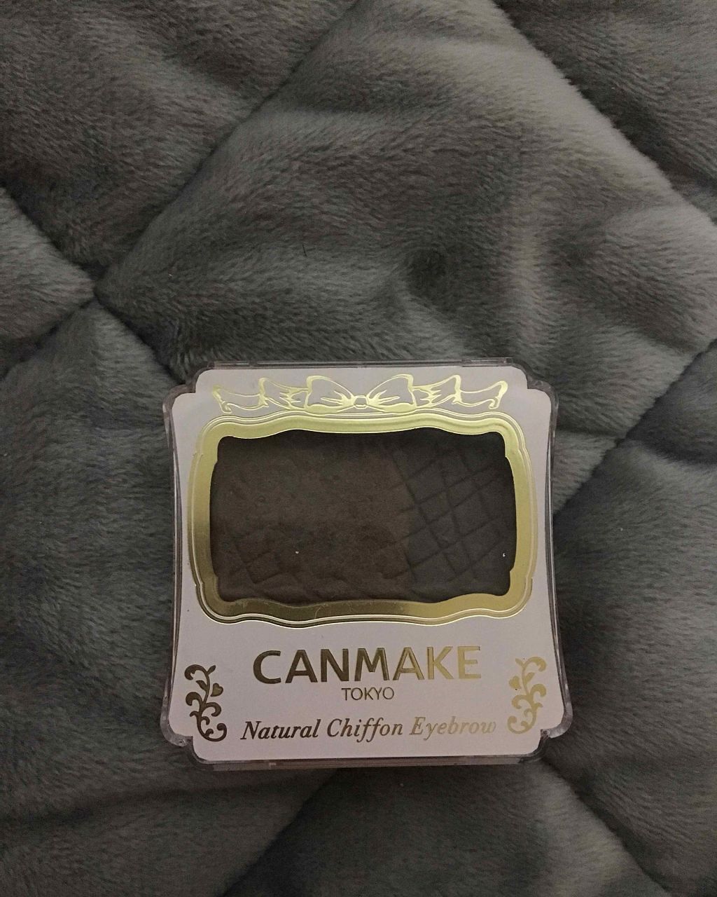 ナチュラルシフォンアイブロウ 02 アーモンドショコラ/キャンメイク/パウダーアイブロウを使ったクチコミ（1枚目）
