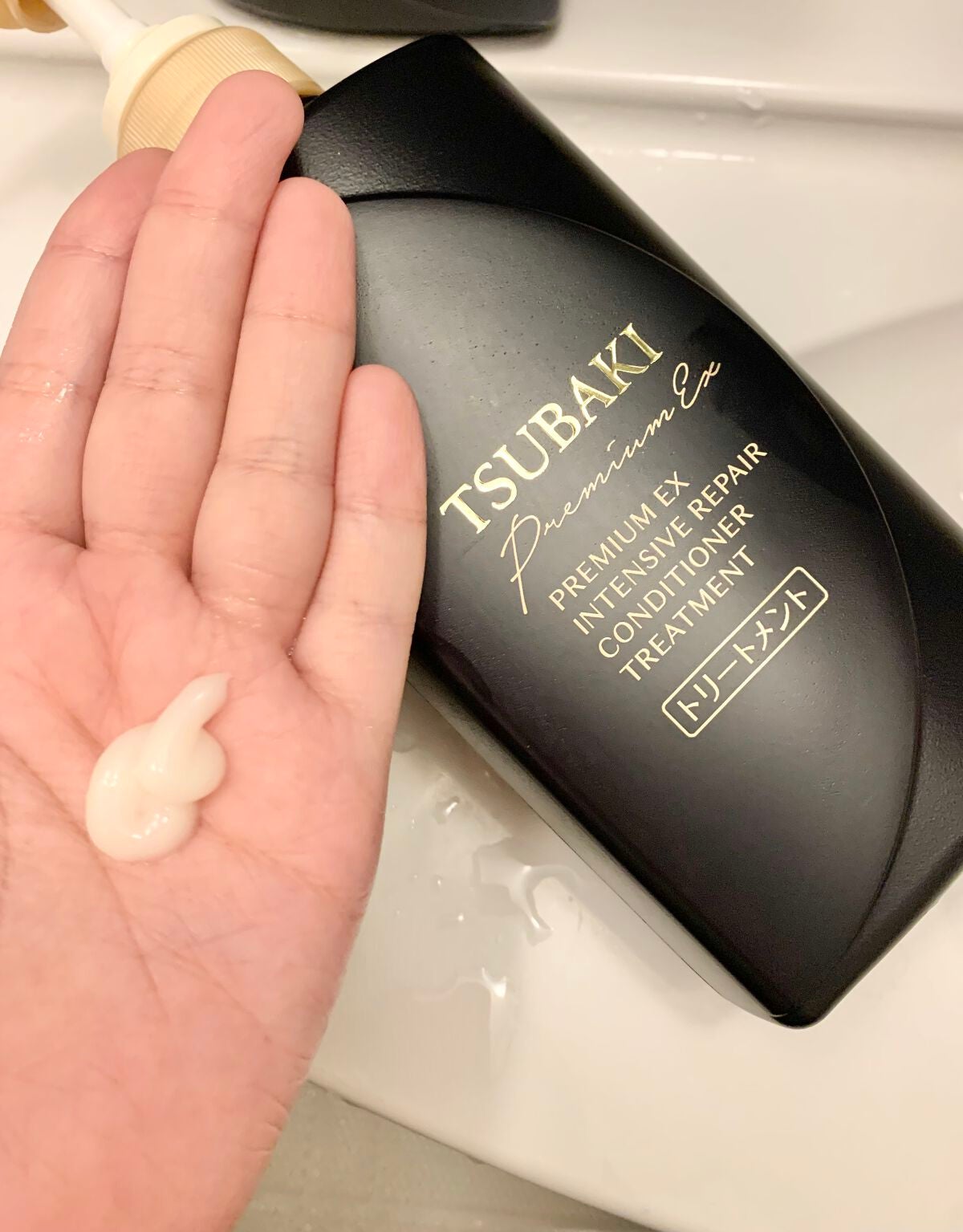 プレミアムEX インテンシブリペア <シャンプー>/コンディショナー<ヘアトリートメント> /TSUBAKI/市販シャンプーを使ったクチコミ(3枚目)