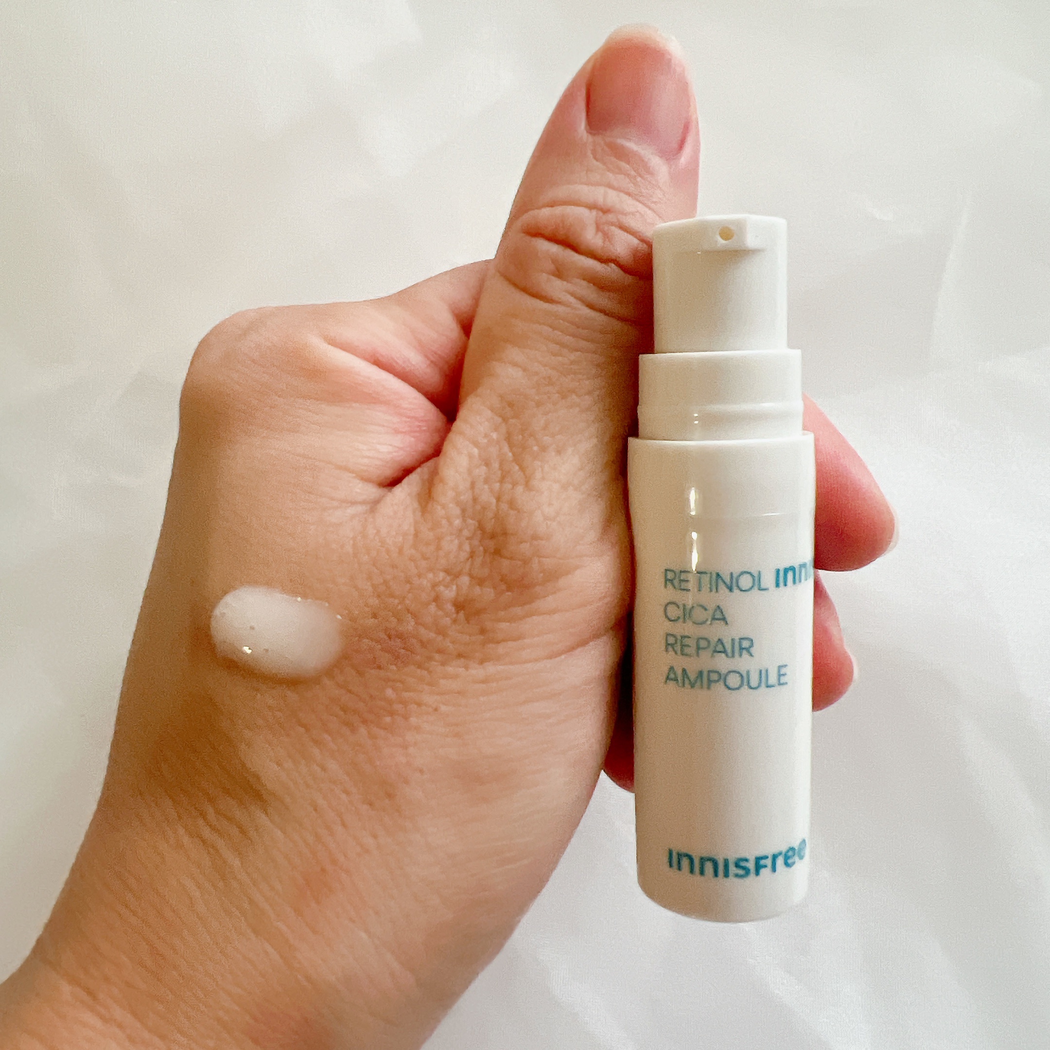 レチノール　シカ　リペア　セラム/innisfree/美容液を使ったクチコミ（3枚目）