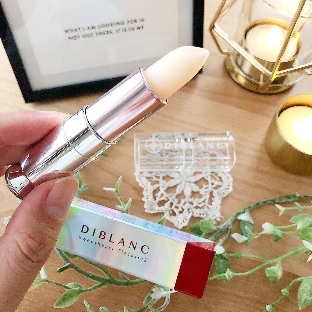  スイートハート ティントスティック/DIBLANC/リップティントを使ったクチコミ（2枚目）