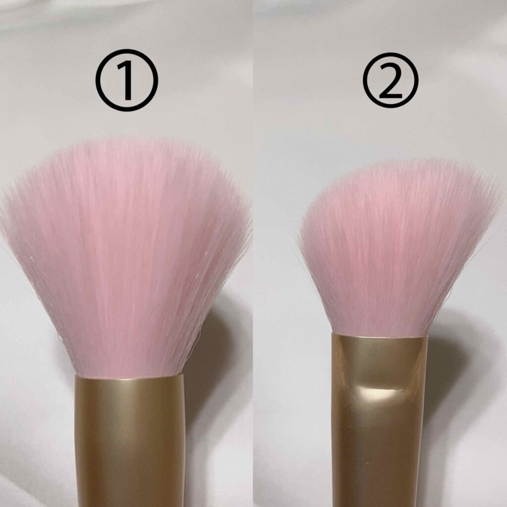 【DAISO✖TGC】メイクブラシ/DAISO/メイクブラシを使ったクチコミ（2枚目）