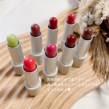 センシュアルビーガンリップバーム 07 Passion/freshian/口紅を使ったクチコミ(3枚目)