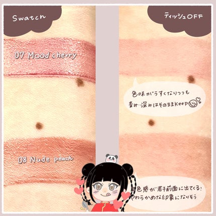 デューイフィルムティント/CipiCipi/リップティントを使ったクチコミ(3枚目)