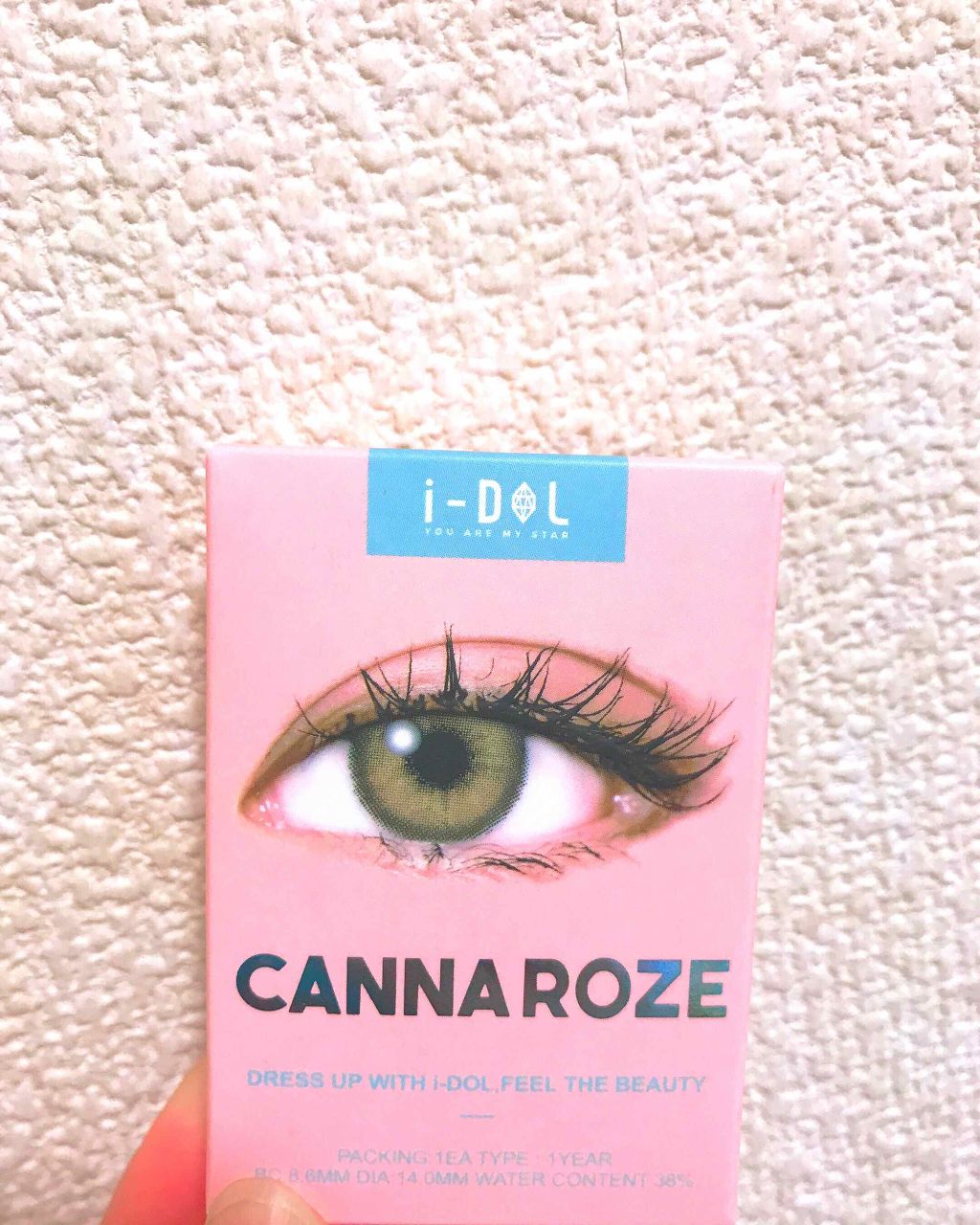 CANNA ROZE 1year/URIA i-DOL/カラーコンタクトレンズを使ったクチコミ(1枚目)