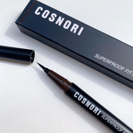 スーパープルーフフィッテイングブラシアイライナー 02ブラックブラウン/COSNORI/ペンシルアイライナーの画像