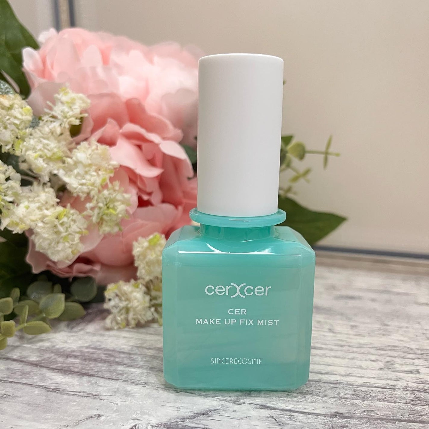 メイクアップフィックスミスト/cerXcer/フィックスミストを使ったクチコミ(1枚目)