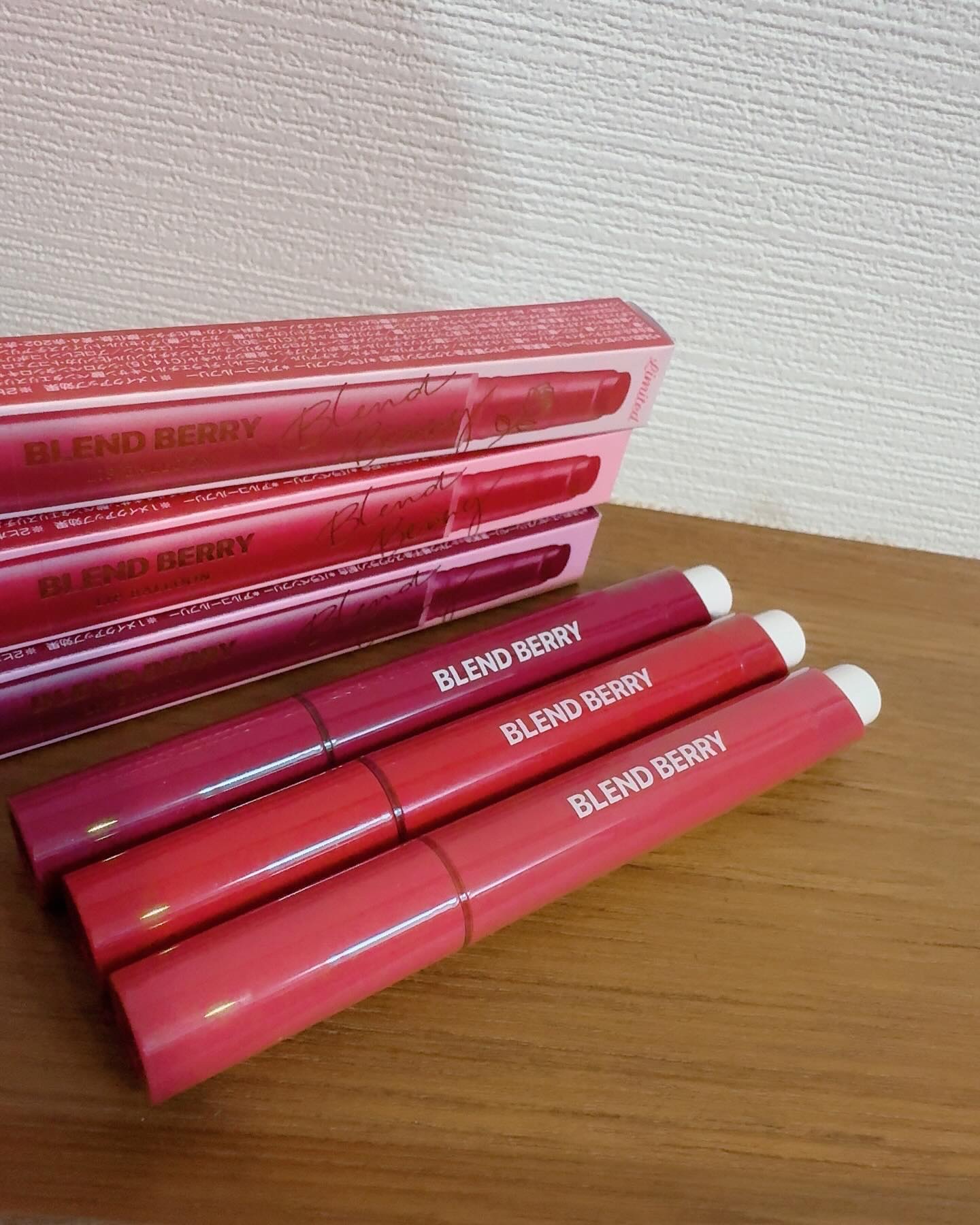ブレンドベリー リップバルーン/BLEND BERRY/口紅を使ったクチコミ（3枚目）
