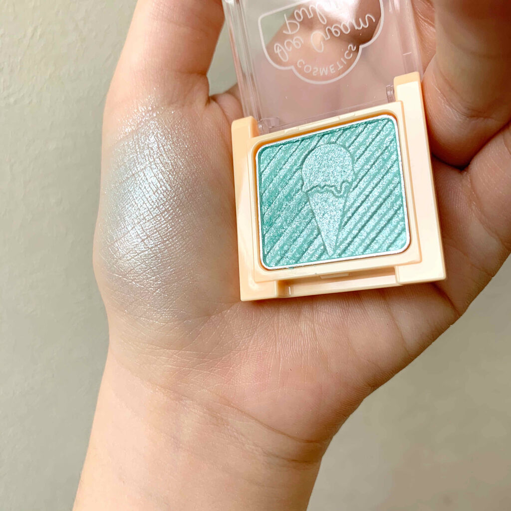 アイシャドウ/アイスクリームパーラー コスメティクス/単色アイシャドウを使ったクチコミ（2枚目）