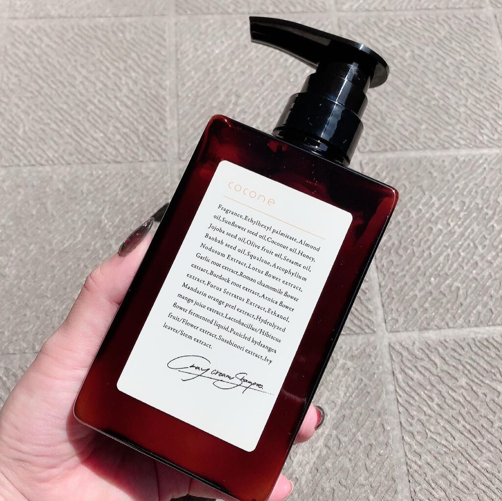 クレイクリームシャンプー（モイスト）/cocone/市販シャンプーを使ったクチコミ（1枚目）