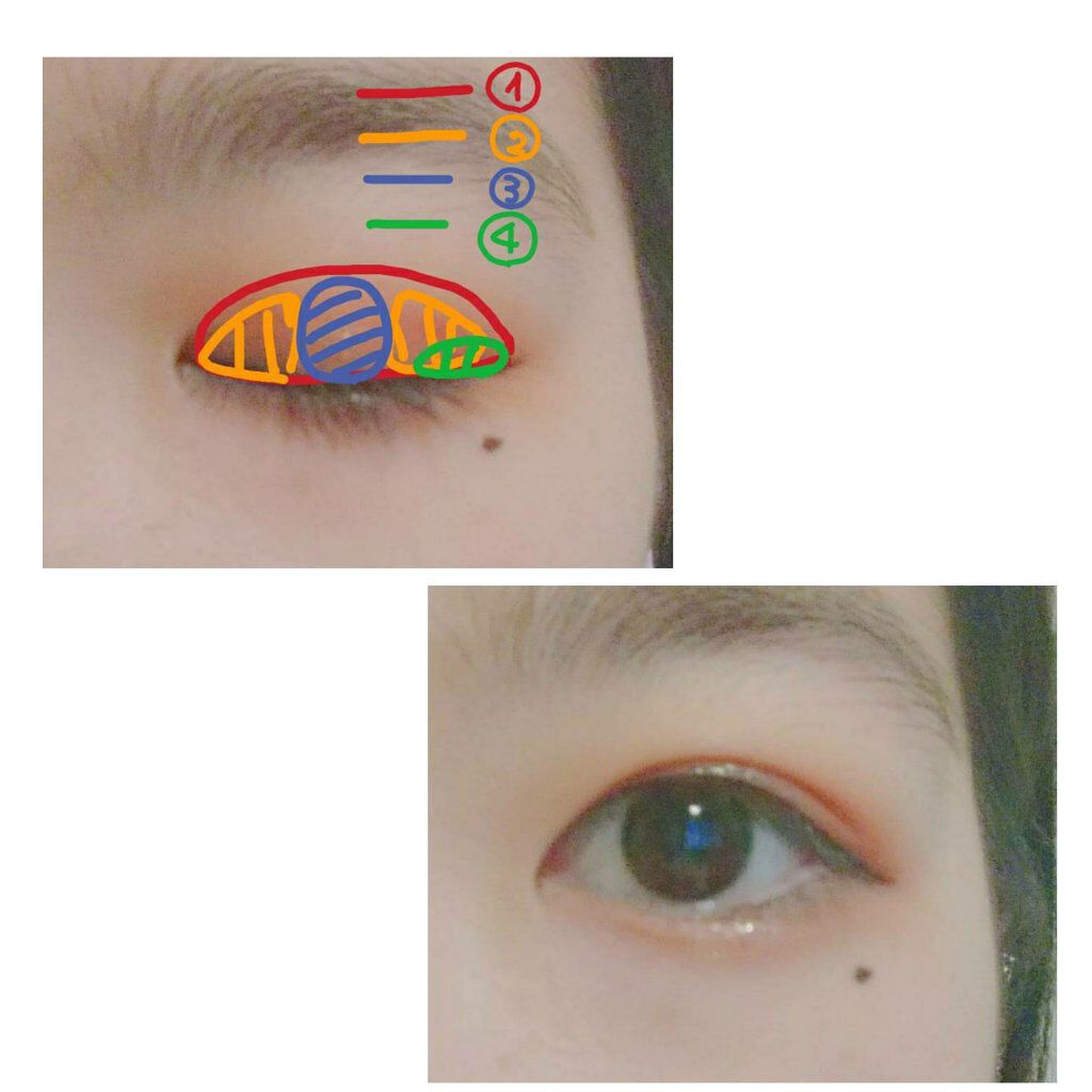 アイプランナー/excel/単色アイシャドウを使ったクチコミ（3枚目）