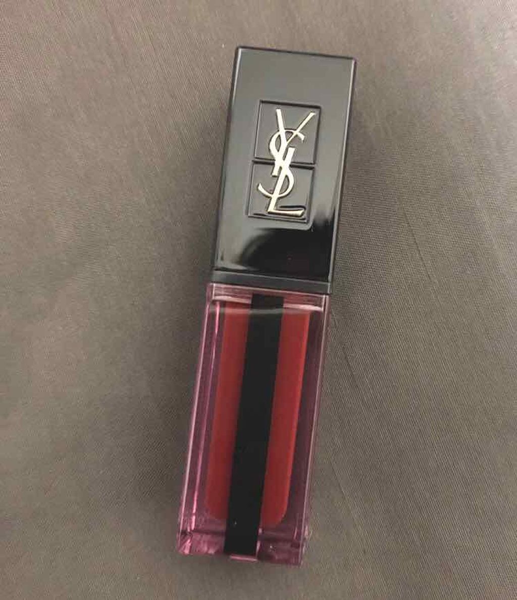ルージュ ピュールクチュール ヴェルニ ウォーターステイン/YVES SAINT LAURENT BEAUTE/口紅を使ったクチコミ(2枚目)