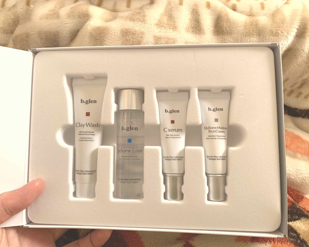 7 day Special Set プログラム3/b.glen/トライアルキットを使ったクチコミ（2枚目）