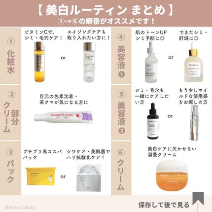 ひかる|肌悩み・成分・効果重視のスキンケア🌷 on LIPS 「他の投稿はこちらから🌟→ @korea_hikaru名品揃いな..」(9枚目)