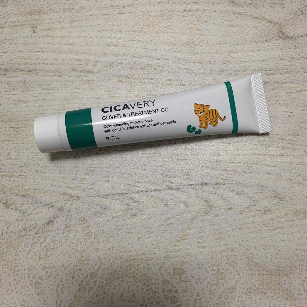 カバー&トリートメントCC GR/シカバリー/CCクリームを使ったクチコミ(2枚目)