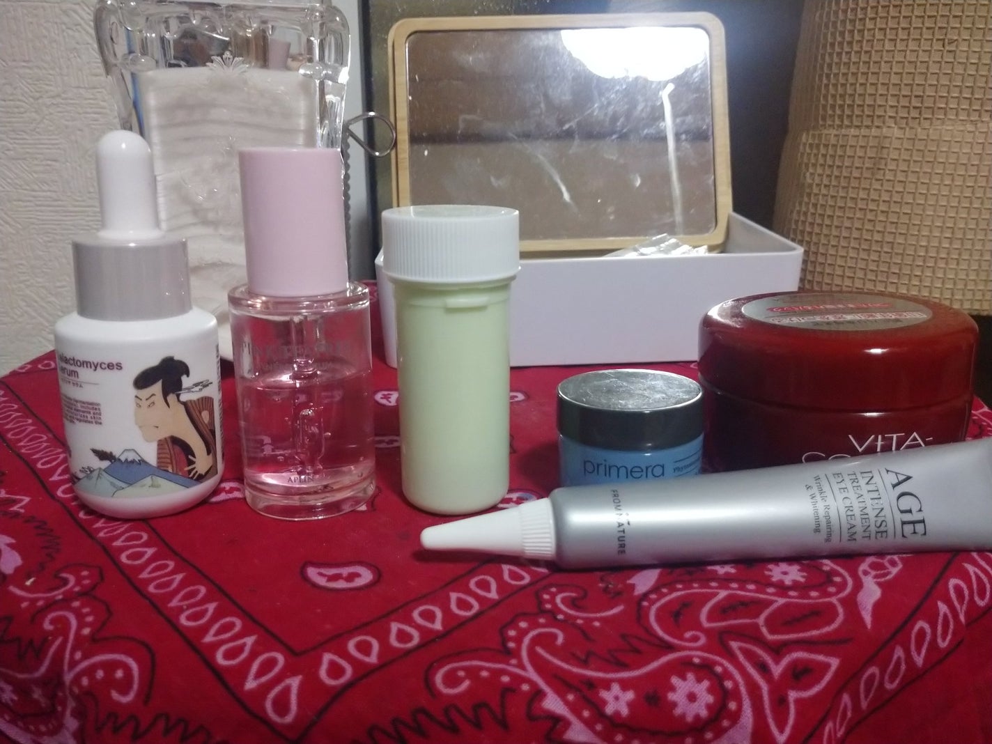 ビタコンプレックスA ジェルマスク/セルレ/フェイスクリームを使ったクチコミ(3枚目)