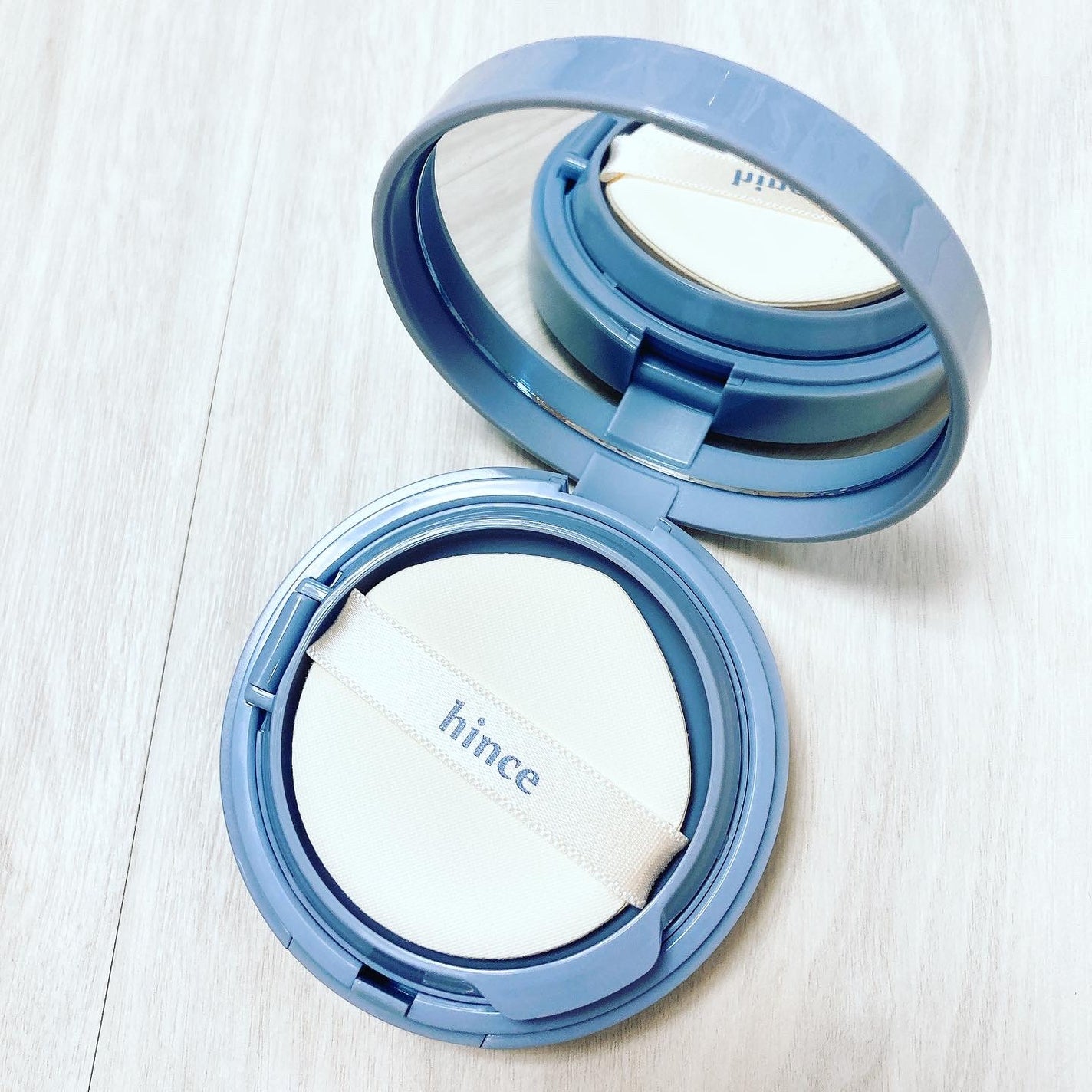 セカンドスキンメッシュマットクッション/hince/クッションファンデーションを使ったクチコミ(2枚目)