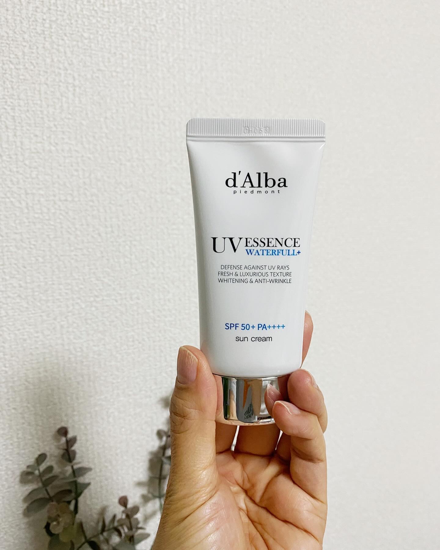 ダルバ ウォータフル エッセンス サンクリーム/ダルバ/日焼け止めクリームを使ったクチコミ（1枚目）