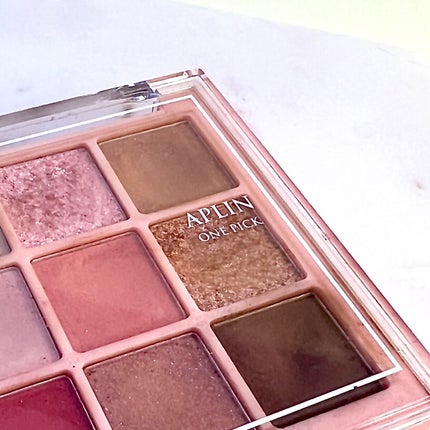 ワンピックアイシャドウパレット 01 ピンクコーラル/APLIN/アイシャドウパレットの画像