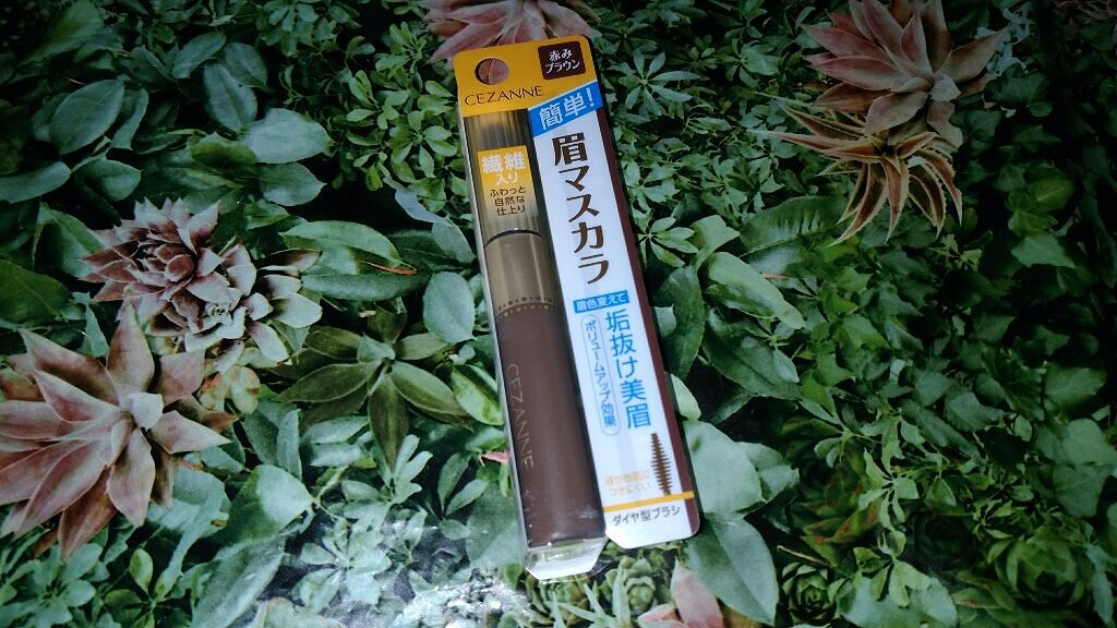 眉マスカラ 赤みブラウン/CEZANNE/眉マスカラを使ったクチコミ（1枚目）