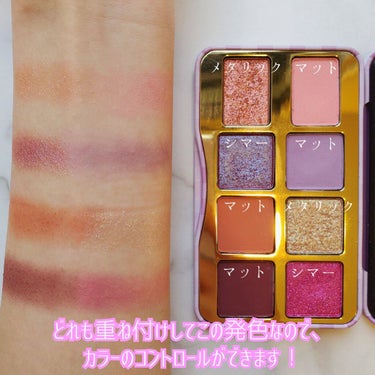  ザッツ マイ ジャム！ ミニ アイシャドウ　パレット ​/Too Faced/アイシャドウパレットを使ったクチコミ（2枚目）