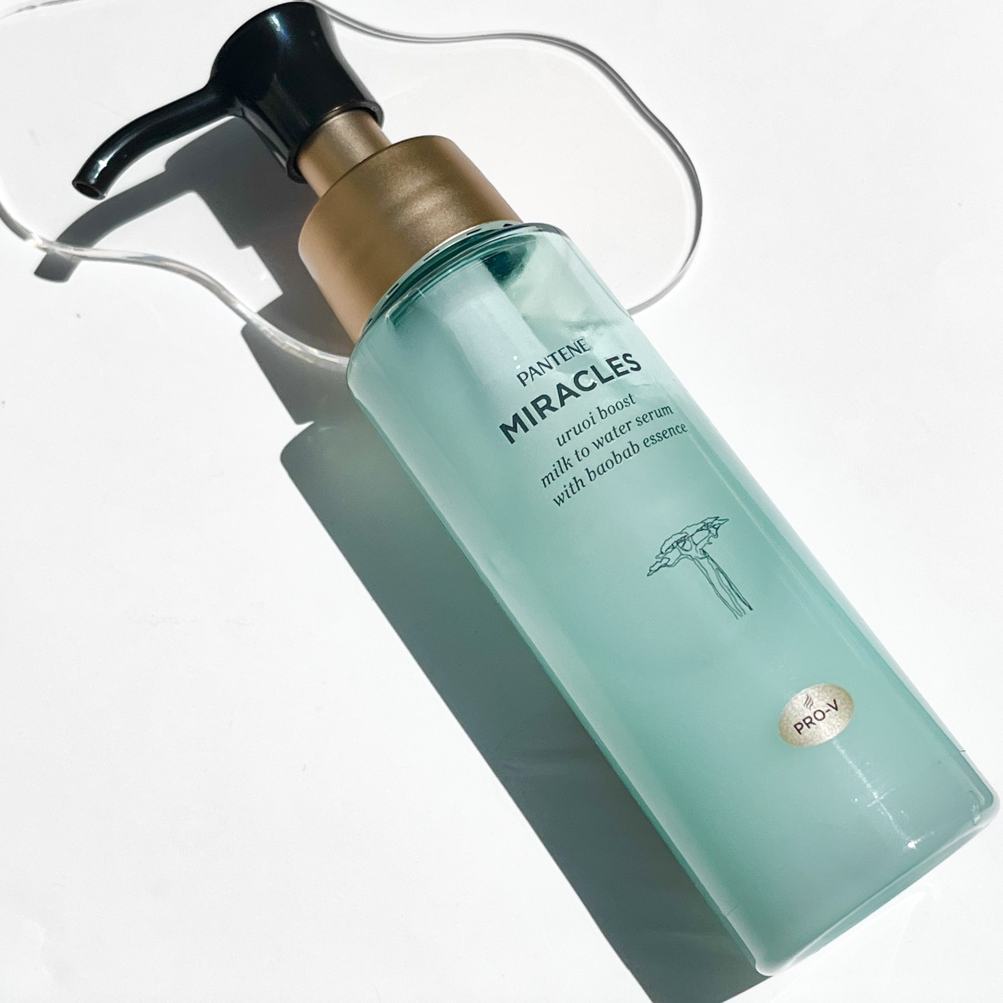 ミラクルズ うるおいブーストミルクウォーターセラム/パンテーン/アウトバストリートメントを使ったクチコミ（1枚目）