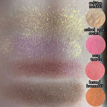 BLITZ ASTRAL QUAD RITUALISTIC ROSE/PAT McGRATH LABS/パウダーアイシャドウを使ったクチコミ（2枚目）