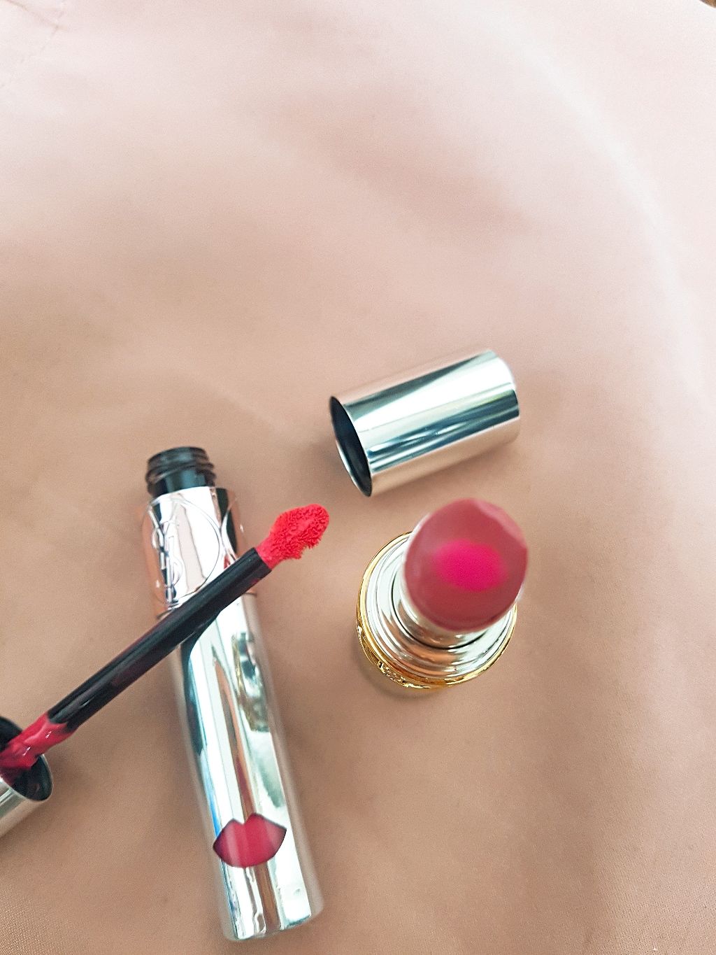 ヴォリュプテ ティントインバーム/YVES SAINT LAURENT BEAUTE/口紅を使ったクチコミ(2枚目)