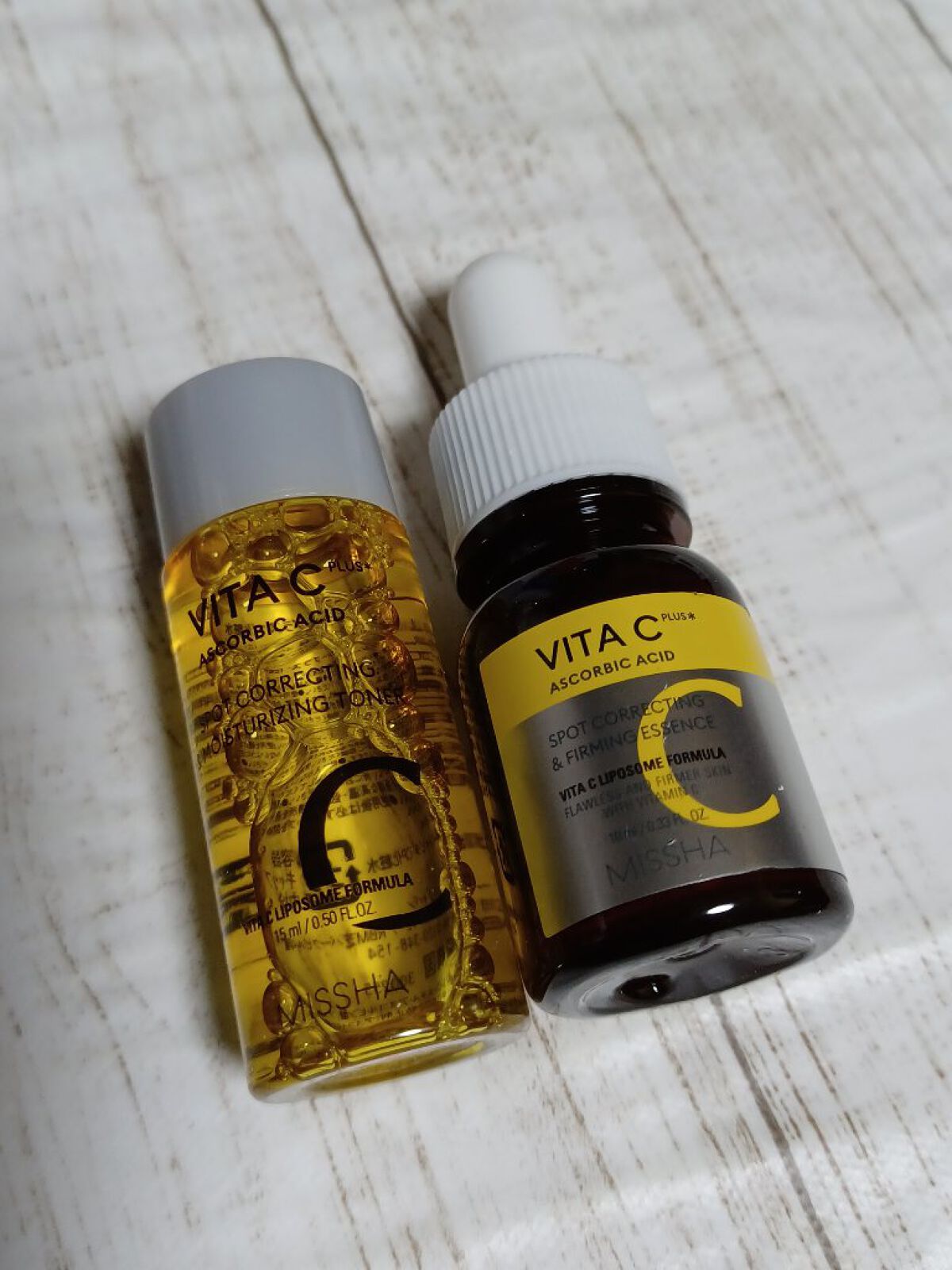 試してみた】ビタシープラス トライアルキット【日本処方】 MISSHAの